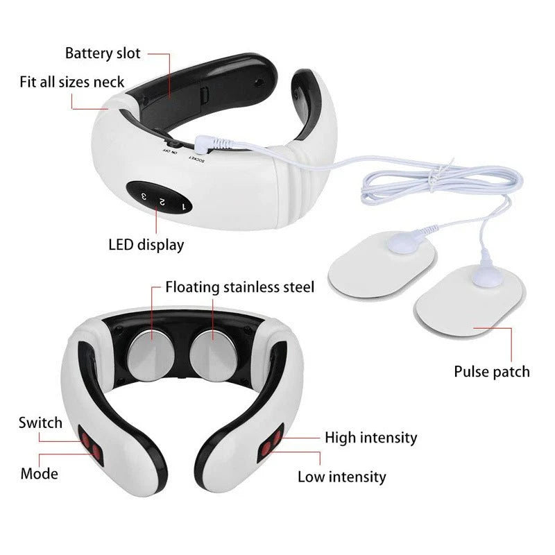 Electric Neck Massager – Neckband Design